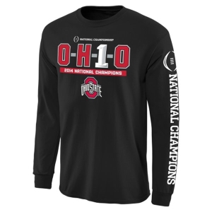 Ohio State Buckeyes T-Shirts National Champs Long Sleeve