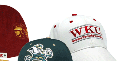 College Caps and Visors for Boys and Girls