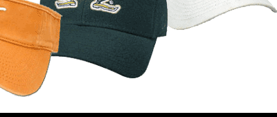 Collegiate Hats and Visors with NCAA University Logos